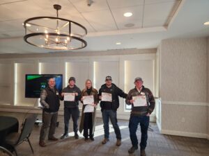 March 2024: Kyle Stoddard, Tami Goodrich, Cole Ellis, Peter Morgan