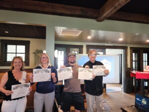 May 2026: Kim Brown, Tami Goodrich, Kyle Stoddard, Todd Langhill